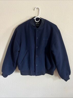 Standard Cloth Varsity Jacket Snap Button